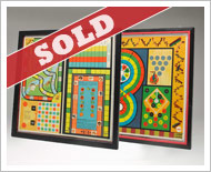 Reversible multi-game board