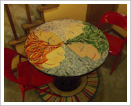 Painted Table